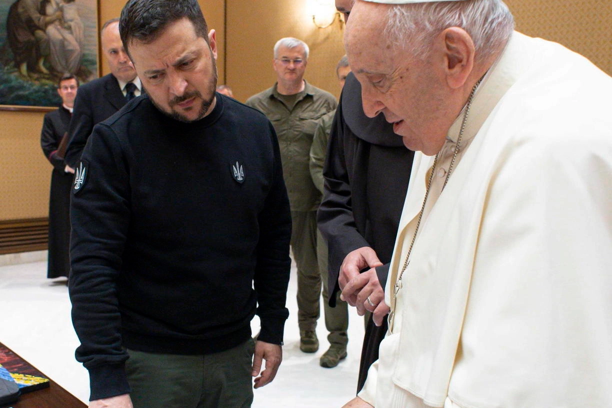 Papa Francesco e Zelensky