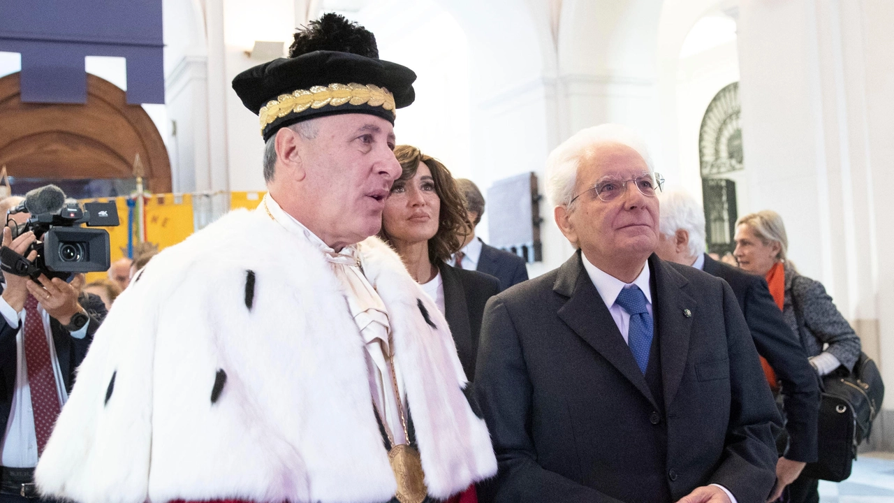 Mattarella a Napoli per gli 800 anni dell'Università Federico II