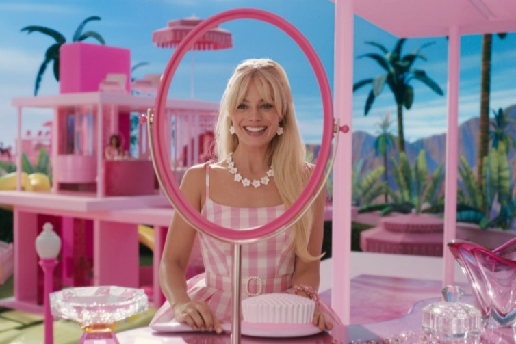 Margot Robbie nel film "Barbie"