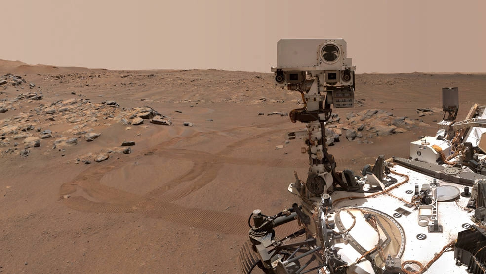 Il rover Perseverance su Marte