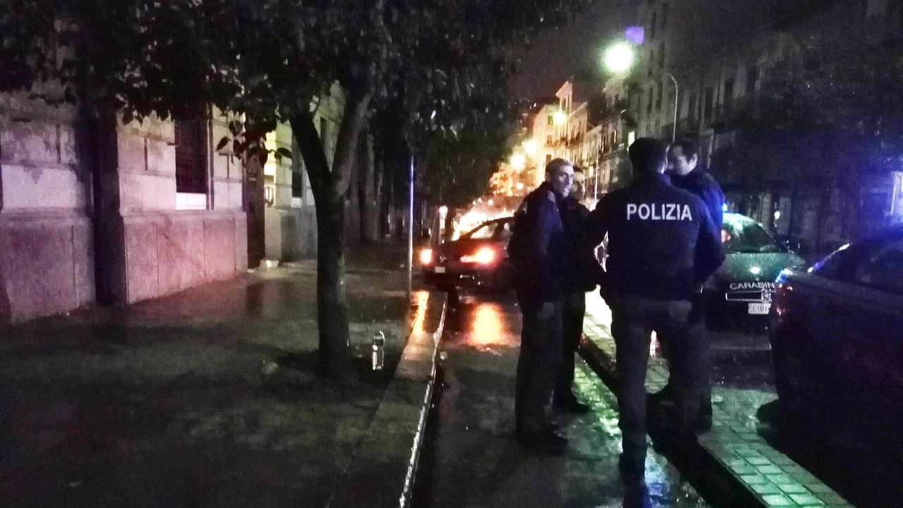 Massimo Ursino è stato aggredito in via Dante, a Palermo (Ansa)