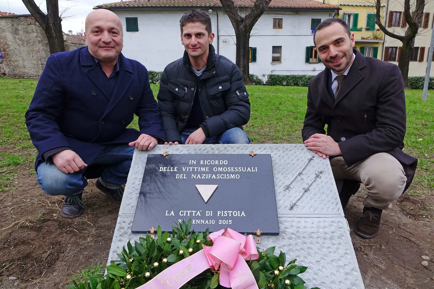 Inaugurata nel Giorno della Memoria la lapide dedicata agli omosessuali uccisi durante la 'Shoah'