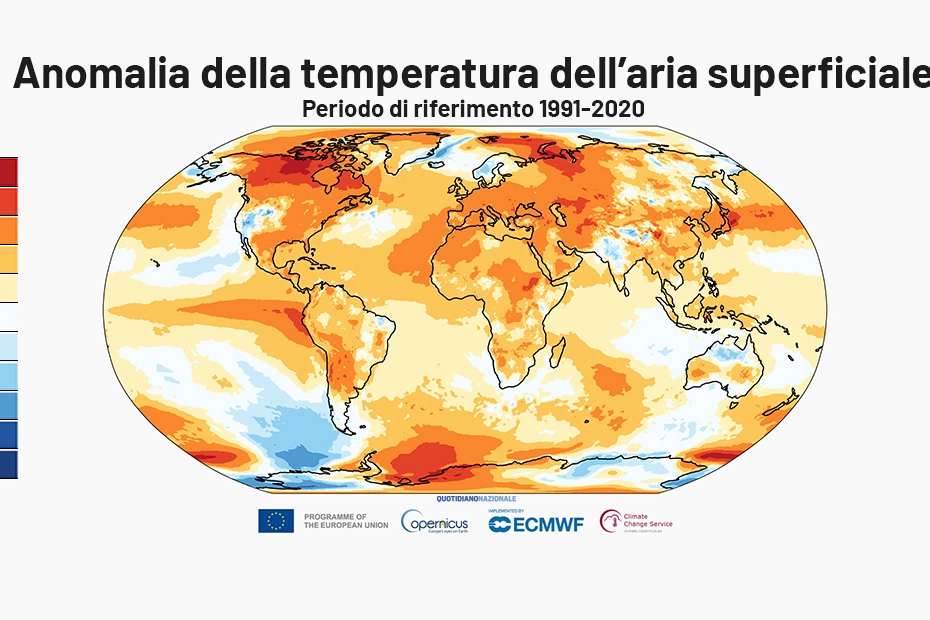 I dati di Copernicus sul 2023