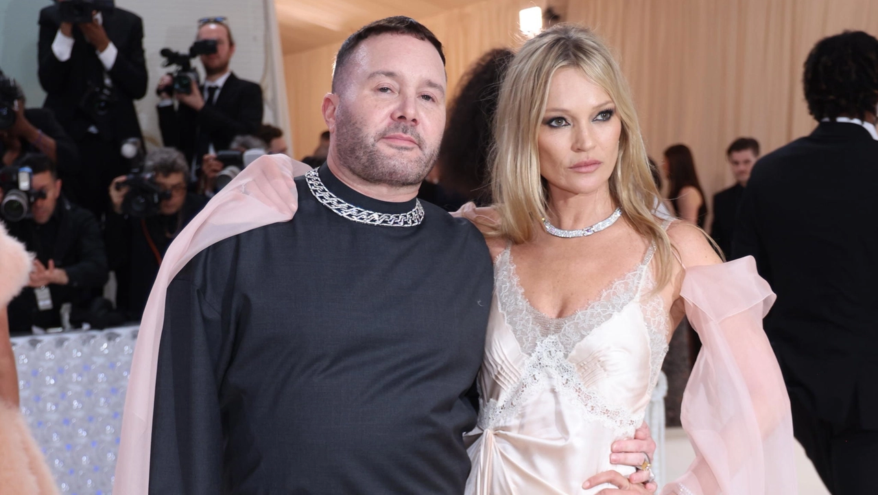 Kim Jones e Kate Moss