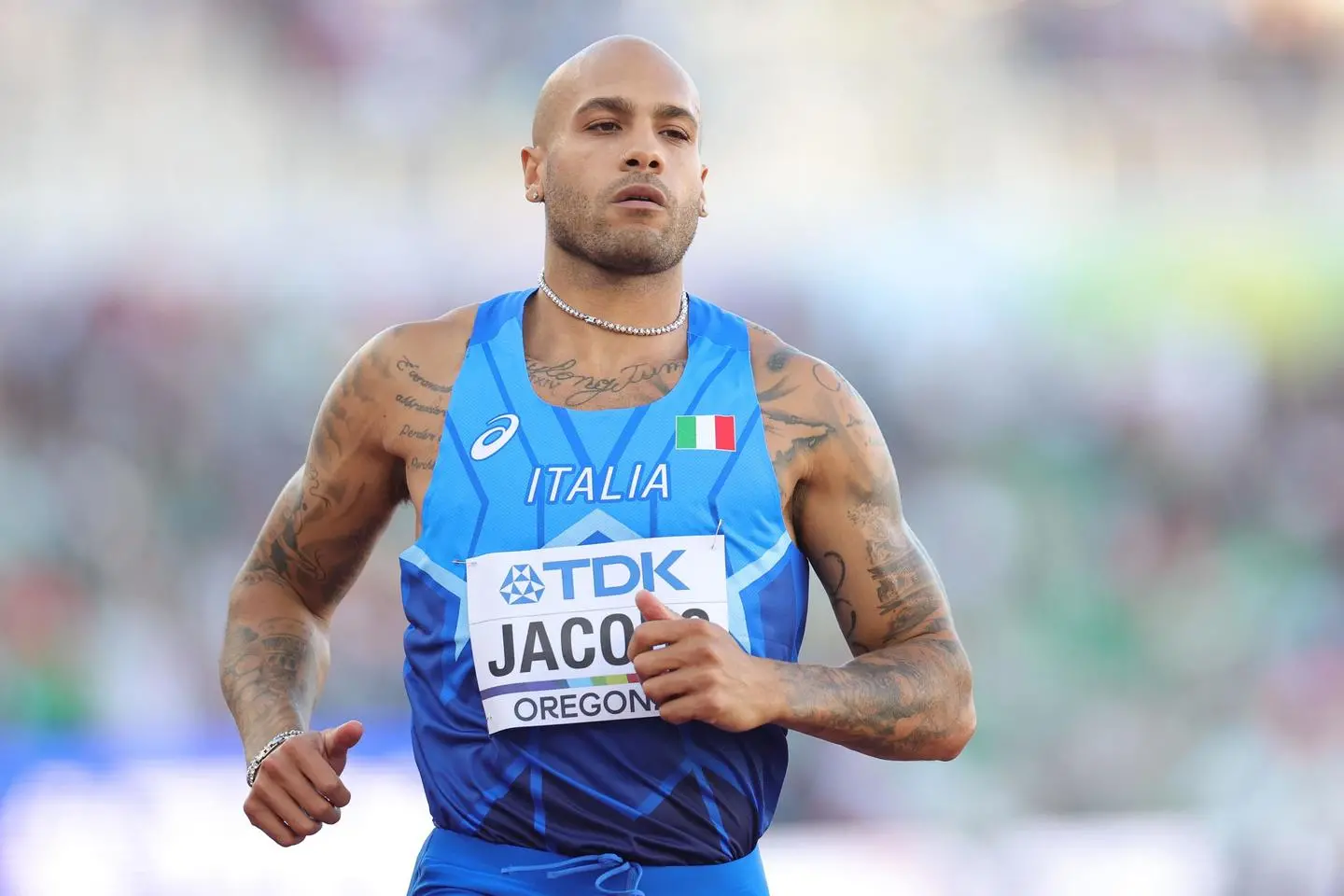 Mondiali atletica, Marcell Jacobs costretto al ritiro: niente semifinale dei 100 metri