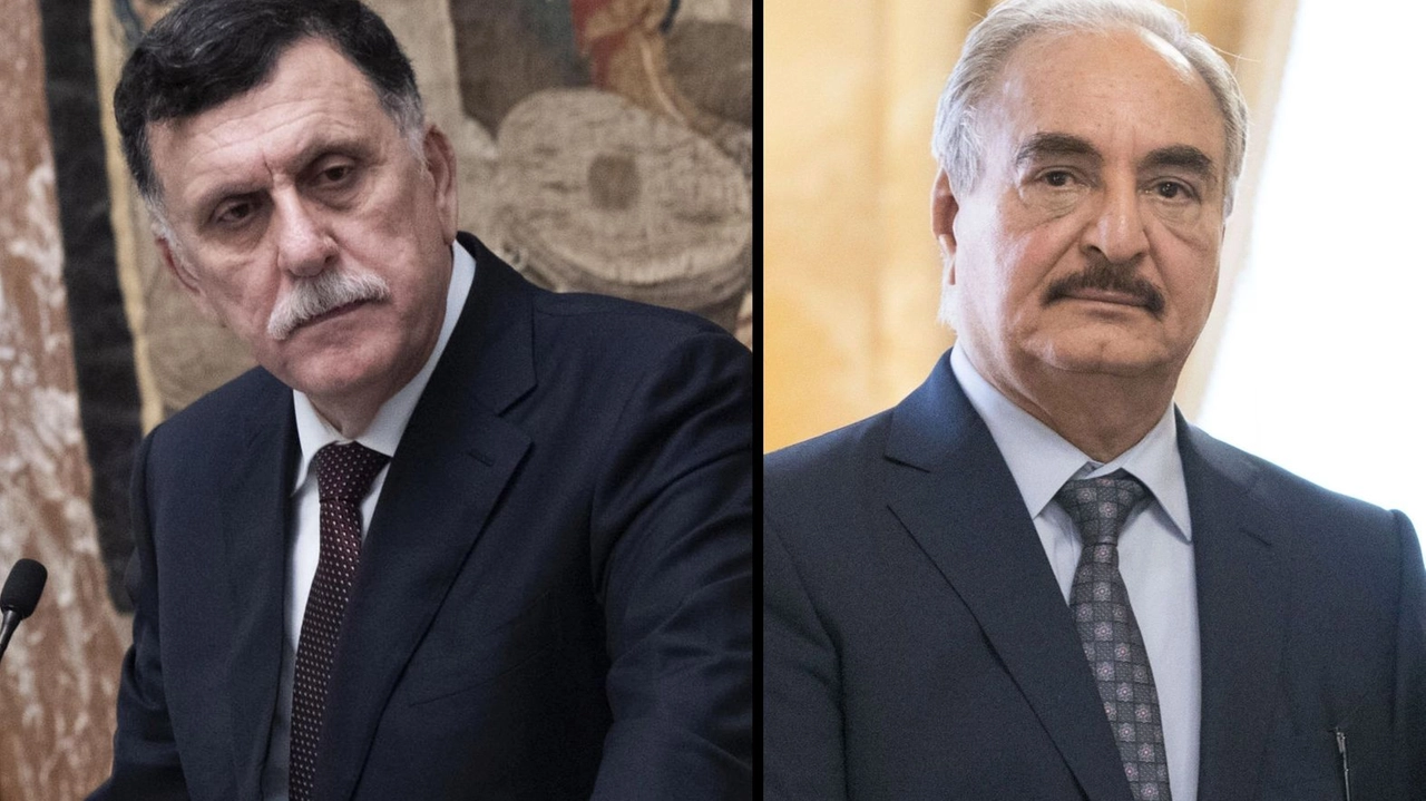 Al Sarraj e Haftar