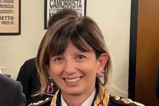 Marina Contino, dirigente di polizia al Dac impegnata nella campagna antiviolenza "Questo non è amore"