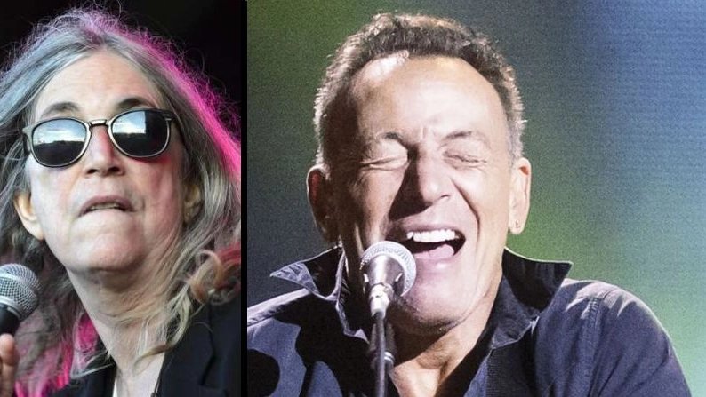 Because the night compie 40 anni: Patti Smith e Bruce Springsteen