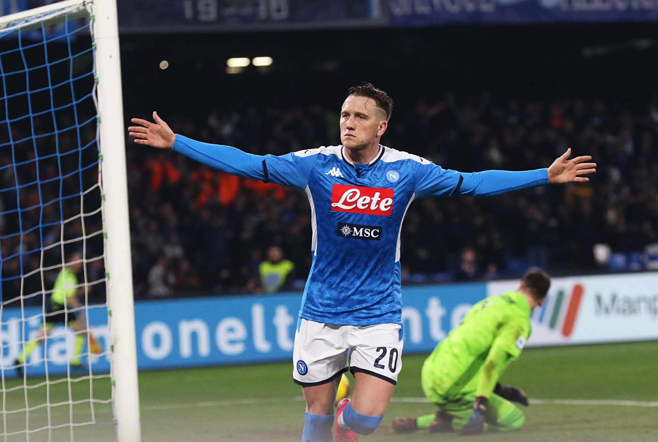 Napoli, compleanno e rinnovo per Zielinski