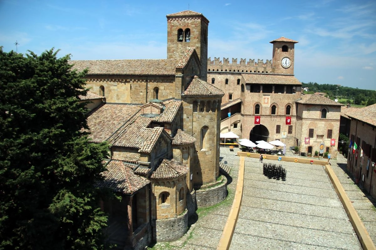 Il centro storico di Castell'Arquato