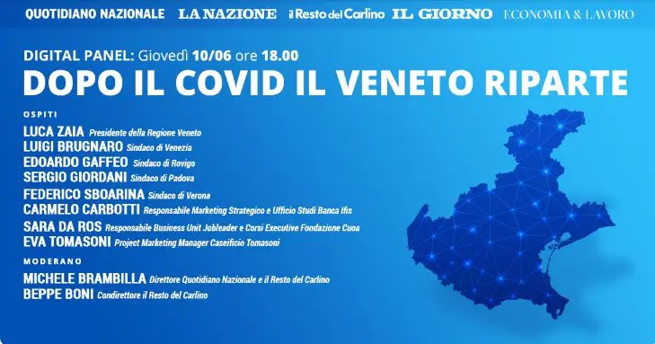 Il Veneto riaccende i motori dopo il Covid