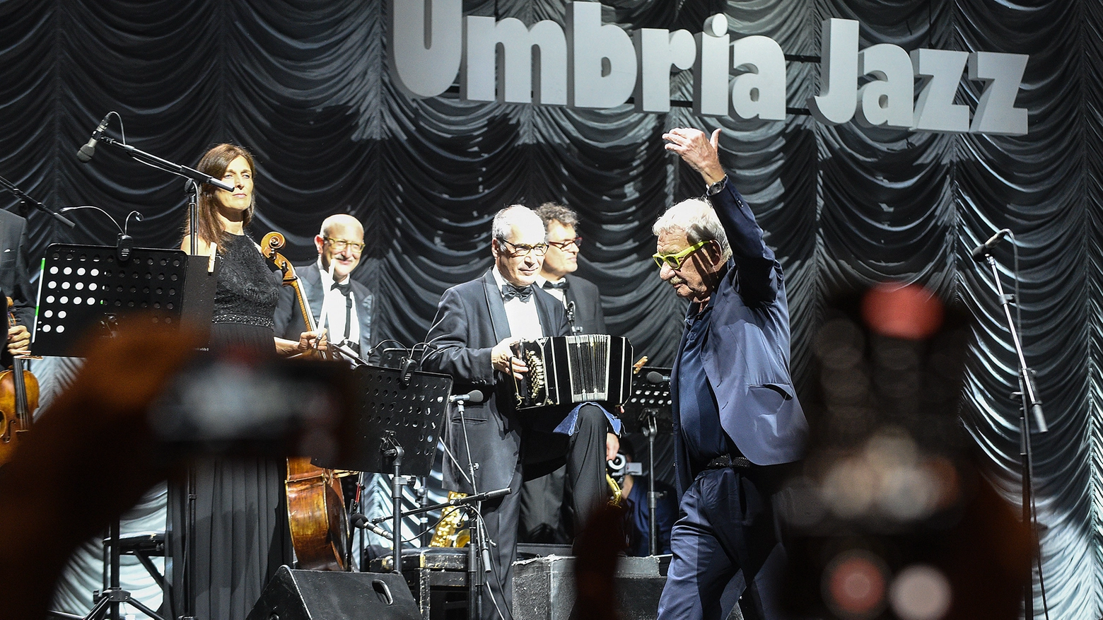 Paolo Conte, sempre applauditissimo a Umbria Jazz