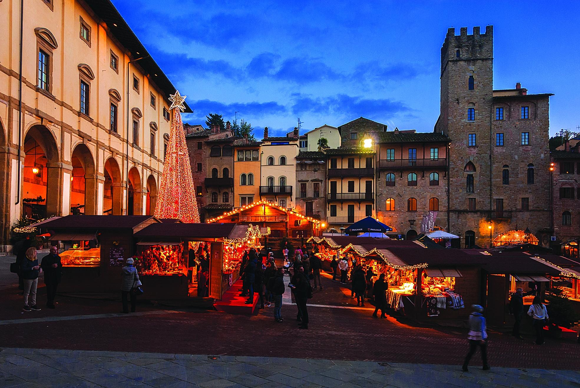 Arezzo citt del Natale mercatini tirolesi in un atmosfera unica