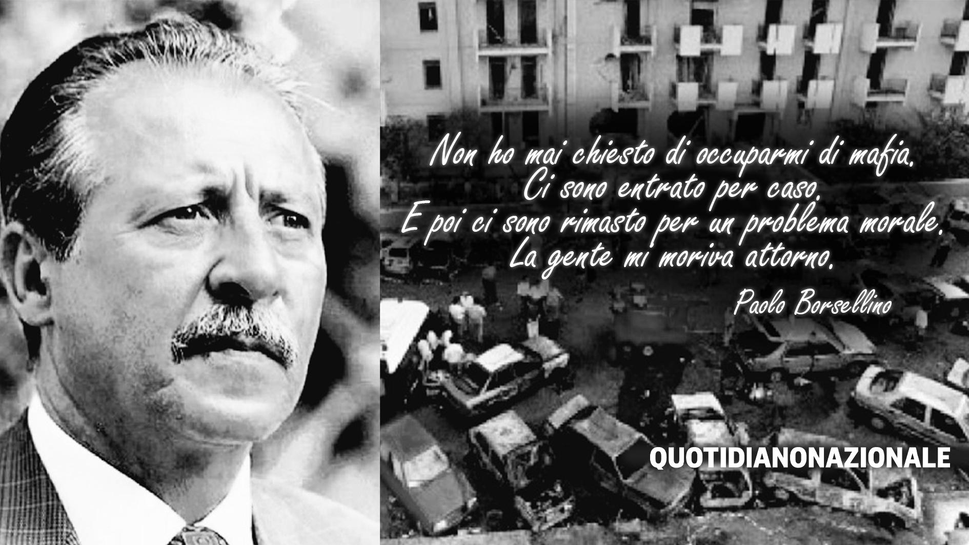 Paolo Borsellino, l'ultima lettera (mai finita) scritta il giorno  dell'attentato