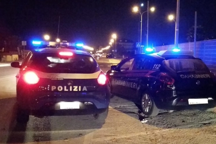 Operazione congiunta di polizia e carabinieri (foto d'archivio)