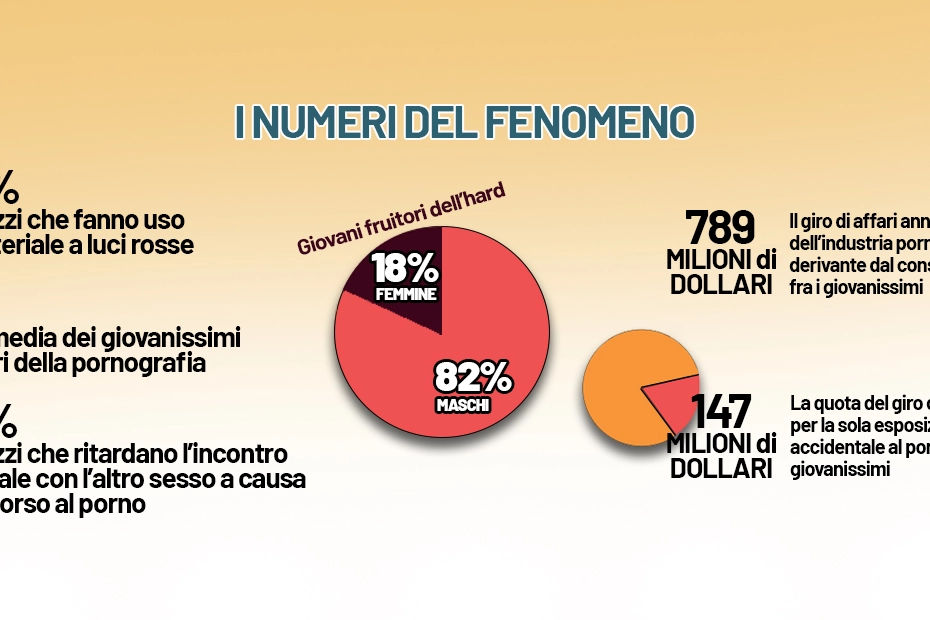 Giovanissimi e porno: i numeri del fenomeno