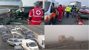 Incidenti per nebbia sull’A1: 25 feriti e circa 25 mezzi coinvolti. Autostrada riaperta, ma caos e code