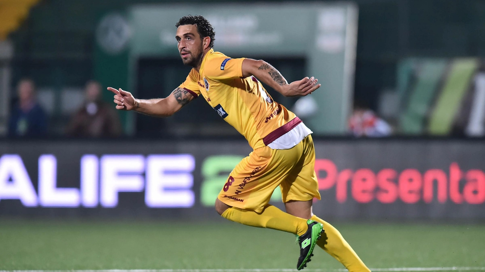 Andrea Arrighini, match winner del Cittadella contro l'Avellino