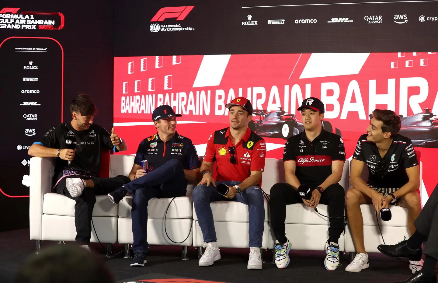 F1 Bahrain, Leclerc: "Ferrari vuole il Mondiale". Verstappen: "Noi stessi unica minaccia"