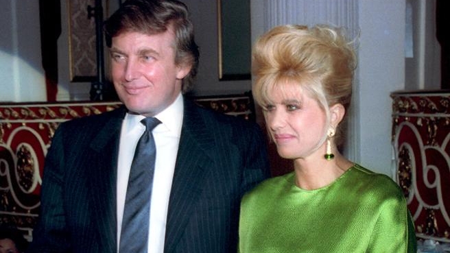 Ivana Marie Zelníčková all'epoca del suo matrimonio con Donald Trump