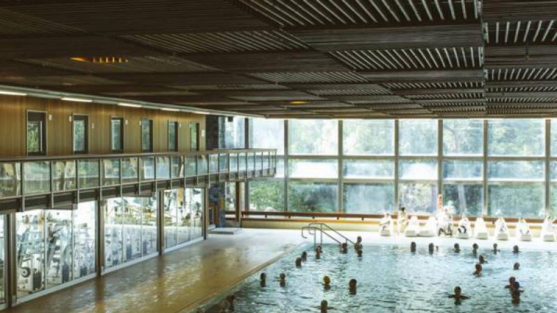 Piscina delle terme di Cervia