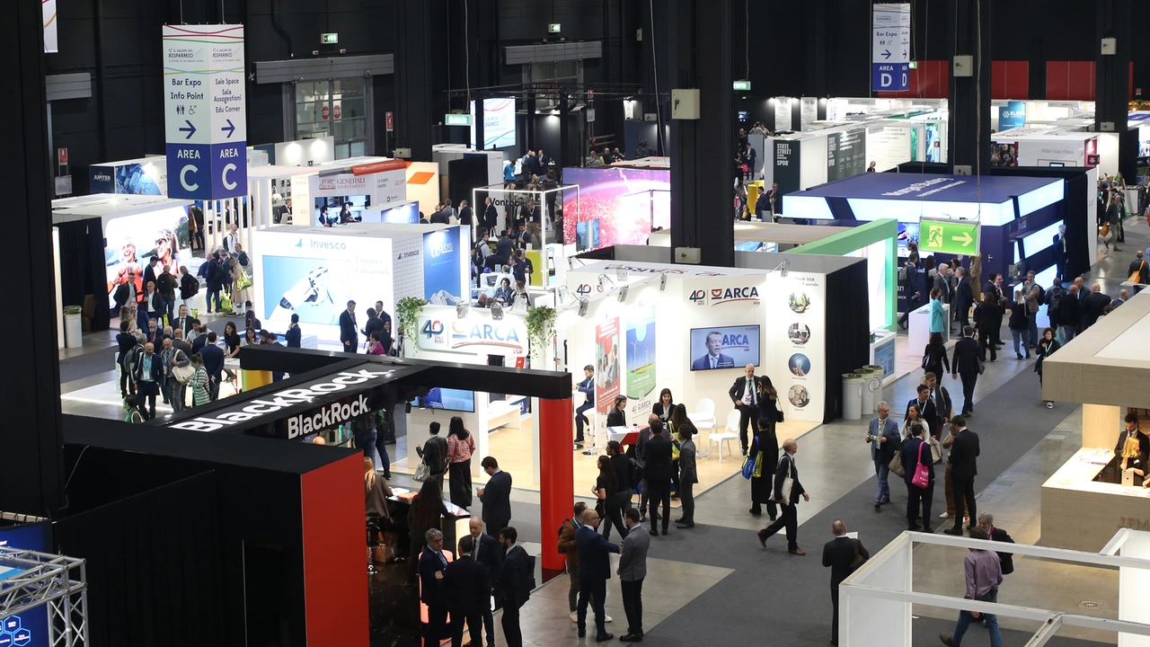 Tanti contributi allo stand del Quotidiano Nazionale a Milano, durante l'evento dell'anno nel settore dell'asset management