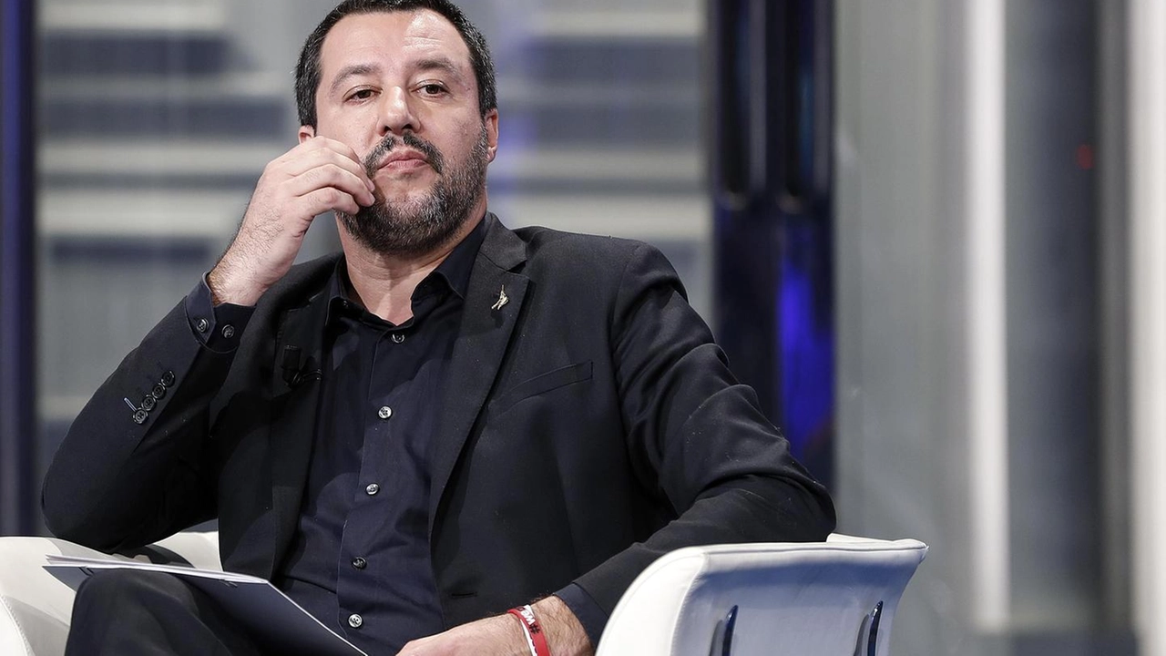 Il vicepremier Matteo Salvini (Ansa)