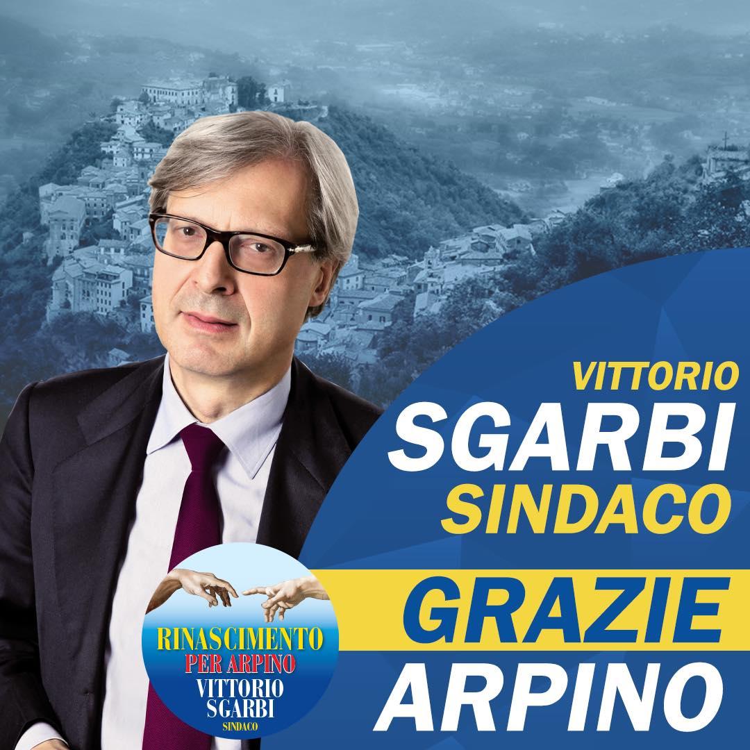 Elezioni Comunali Lazio, Sgarbi Eletto Sindaco Di Arpino: “Una Vittoria ...