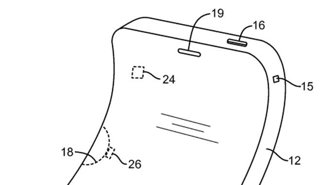 Apple brevetta l'iPhone flessibile