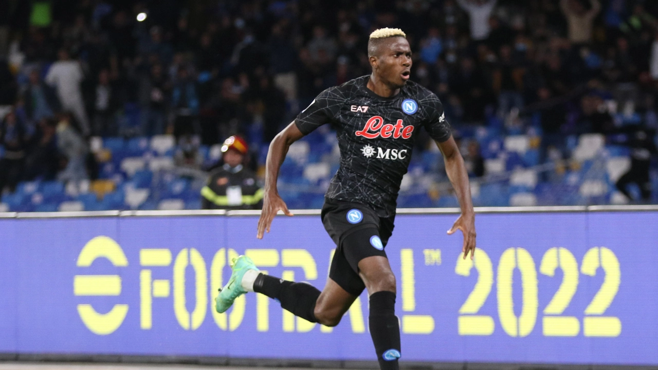 Victor Osimhen continua a trascinare il Napoli a suon di gol