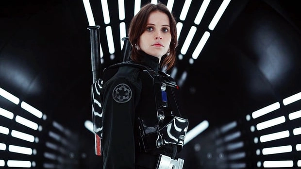 Felicity Jones in "Rouge One: A Star Wars Story"