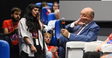 Ragazza in lacrime al festival di Giffoni: “Ministro, soffro di eco-ansia”. E anche Fratin si mette a piangere