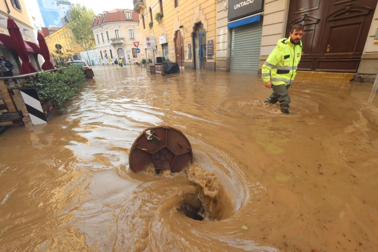 Il Seveso esondato