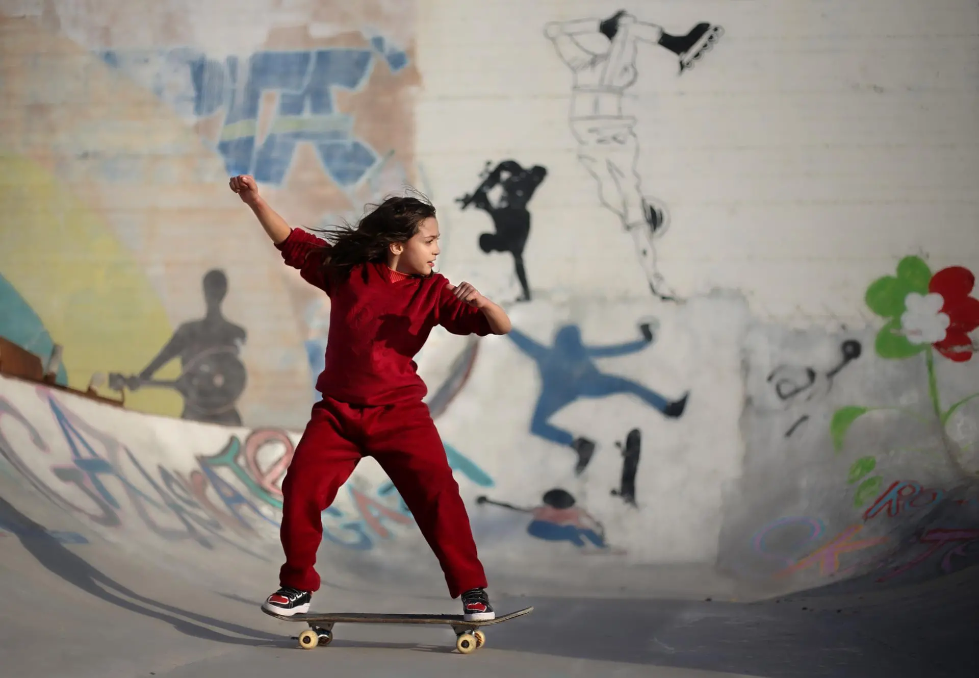 Anti-do-to ricostruisce lo skate park al porto di Gaza