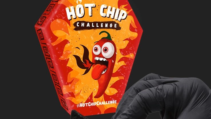 La patatina Hot Chip Challenge