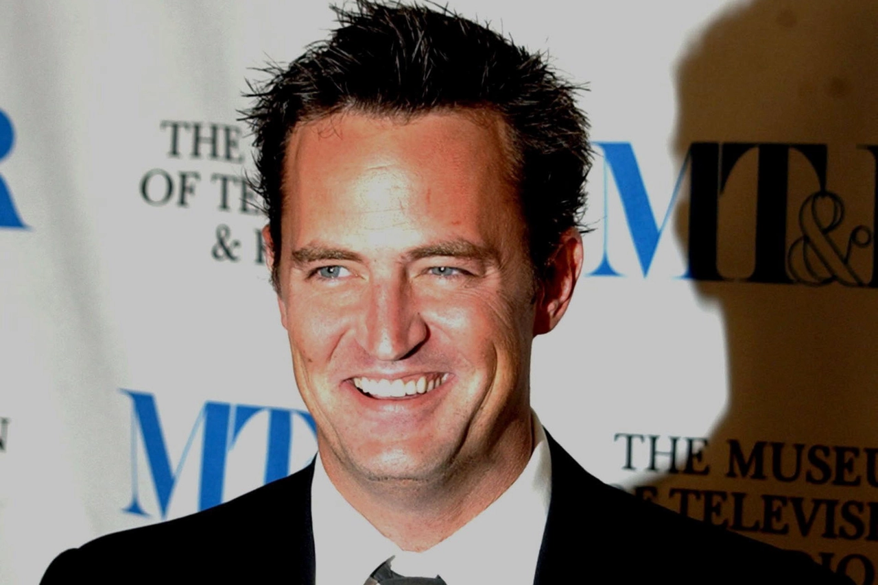 L'attore Matthew Perry