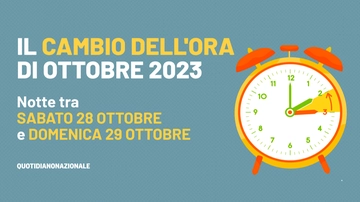 Quando cambia l'ora a ottobre 2023: data e cosa c’è da sapere. Un po’ di storia