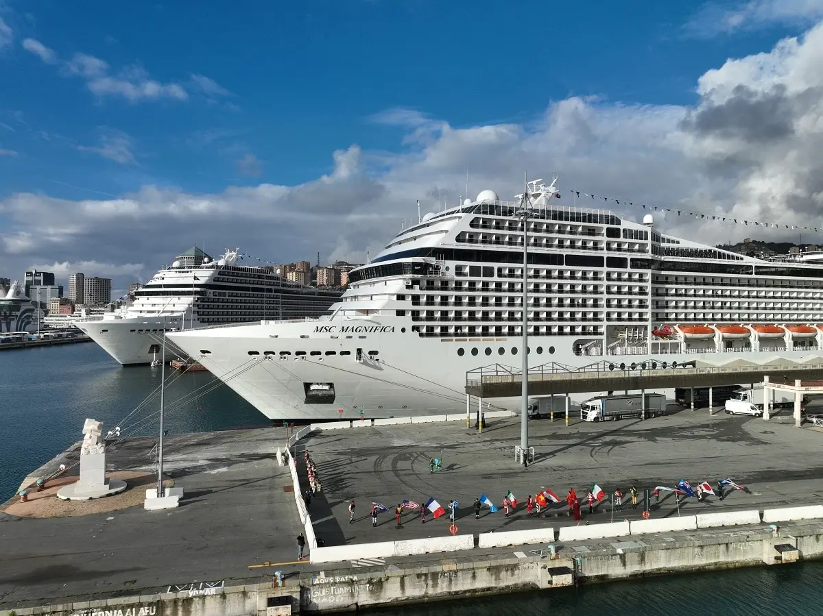 Genova capitale mondiale delle crociere intorno al mondo con MSC