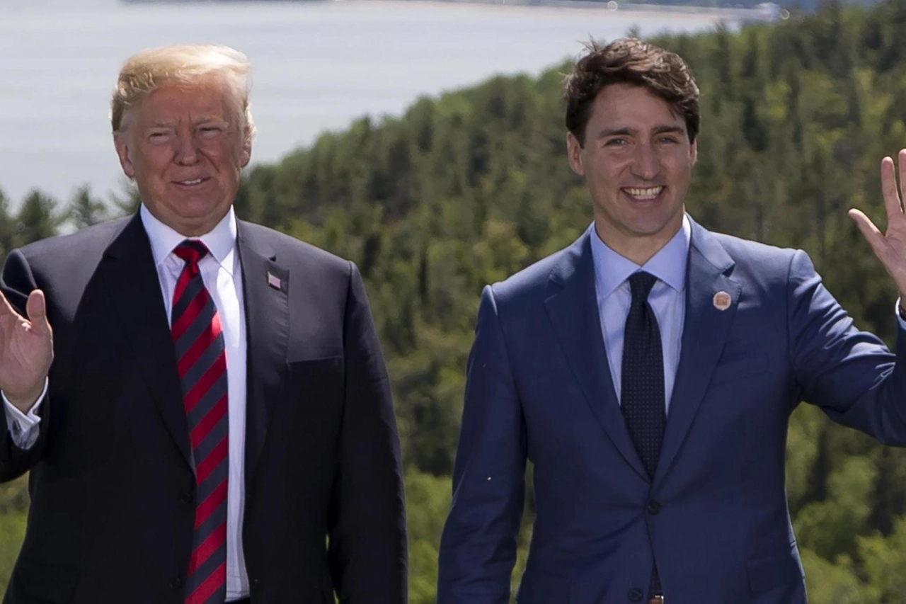 Donald Trump e Justin Trudeau