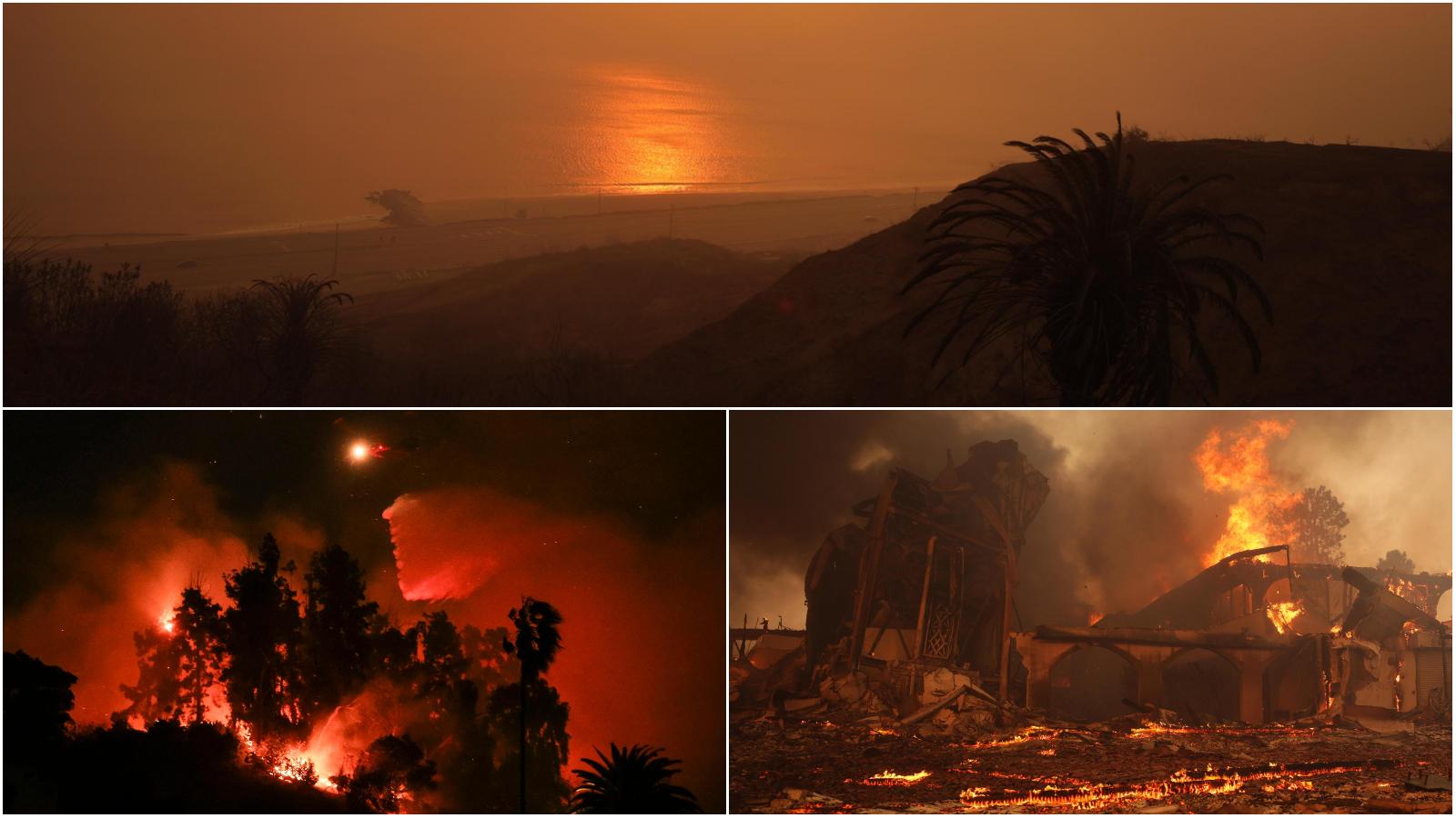 Los Angeles ancora in fiamme: gli incendi sono sei. 150 mila sfollati, evacuata Hollywood