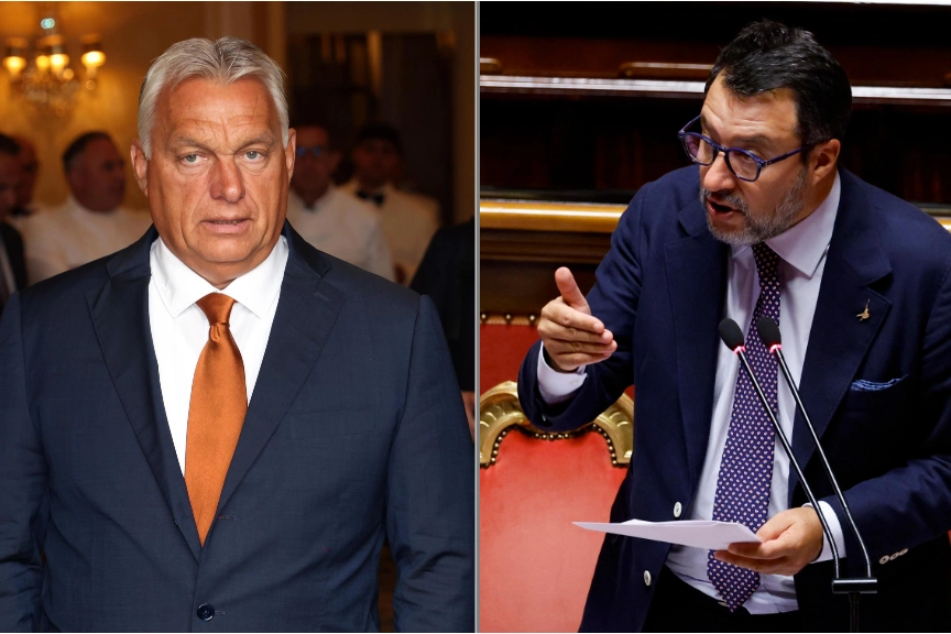 Il premier ungherese Orban ha definito Matteo Salvini "il nostro eroe" dopo la condanna per Open Arms