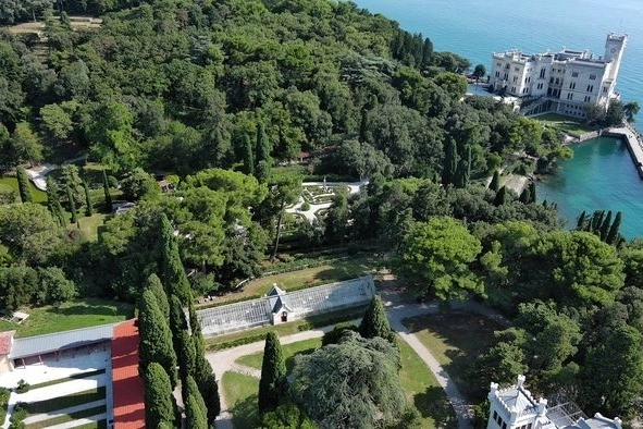 Parco del Castello di Miramare (foto Stefano Cofolli)