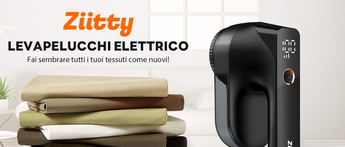 Capi come nuovi con il levapelucchi elettrico a soli 23€ su Amazon