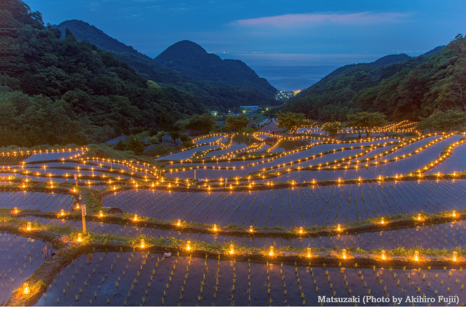 La Notte Romantica in Giappone, nel borgo di  Matsuzaki