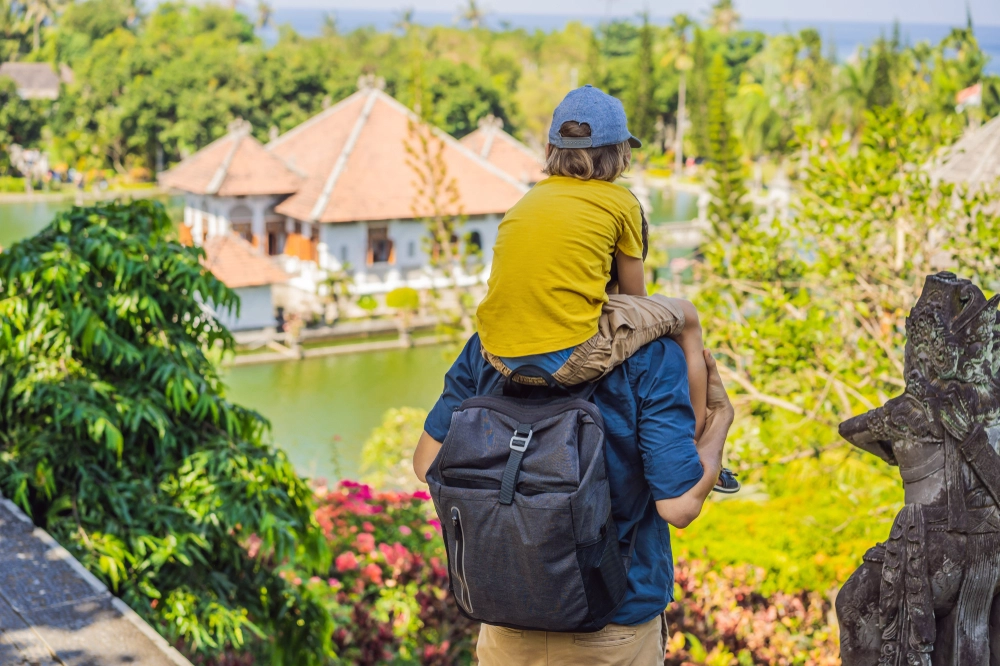 Papà e figlio n viaggio