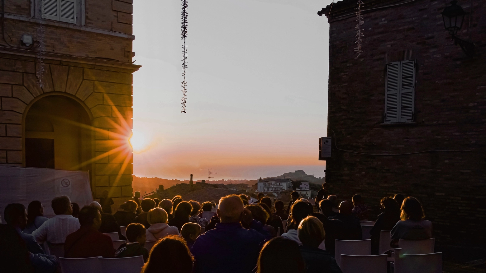 Alba a ferragosto a Monteprandone