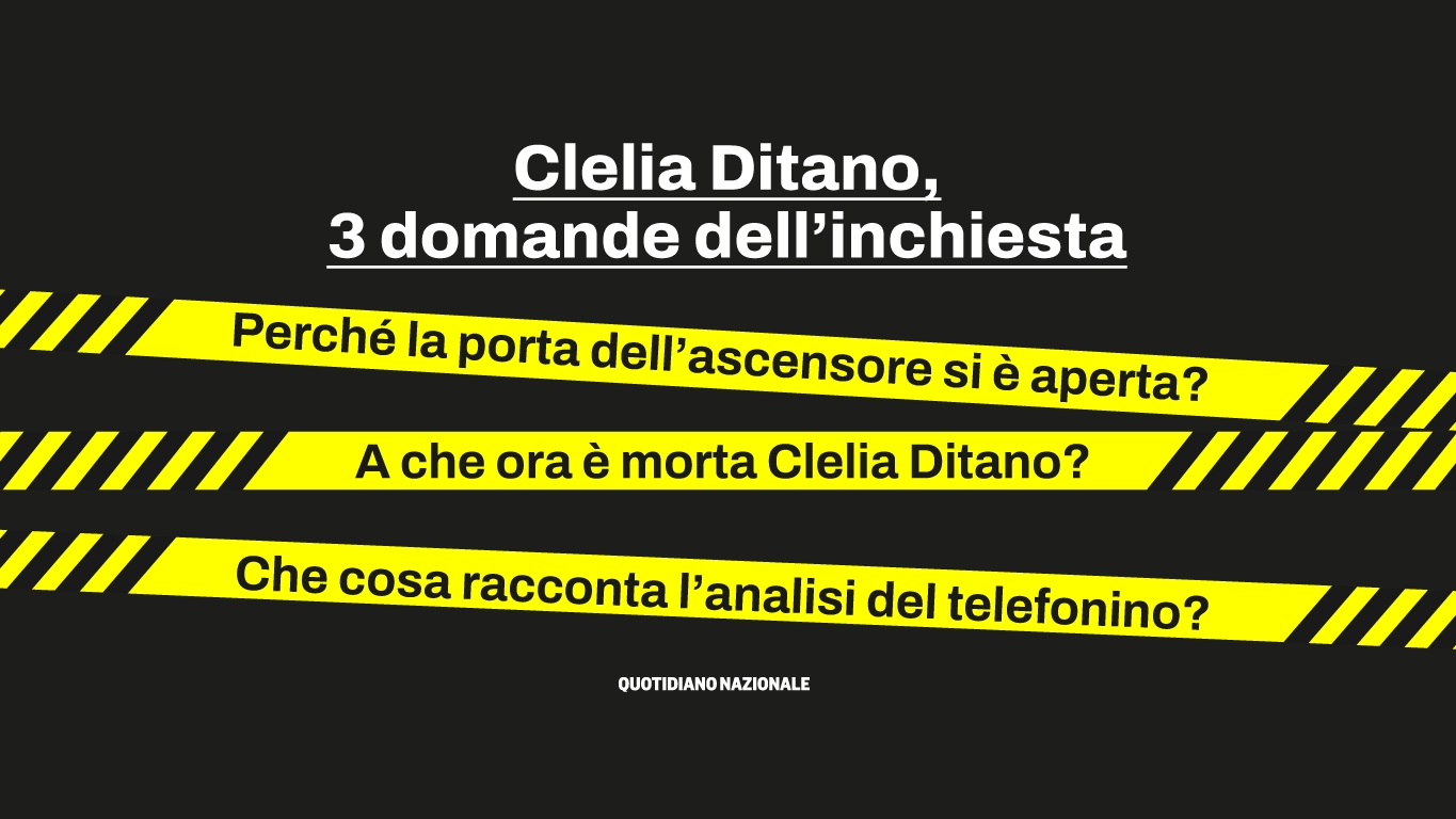 Clelia Ditano, 3 domande dell'inchiesta: martedì l'autopsia