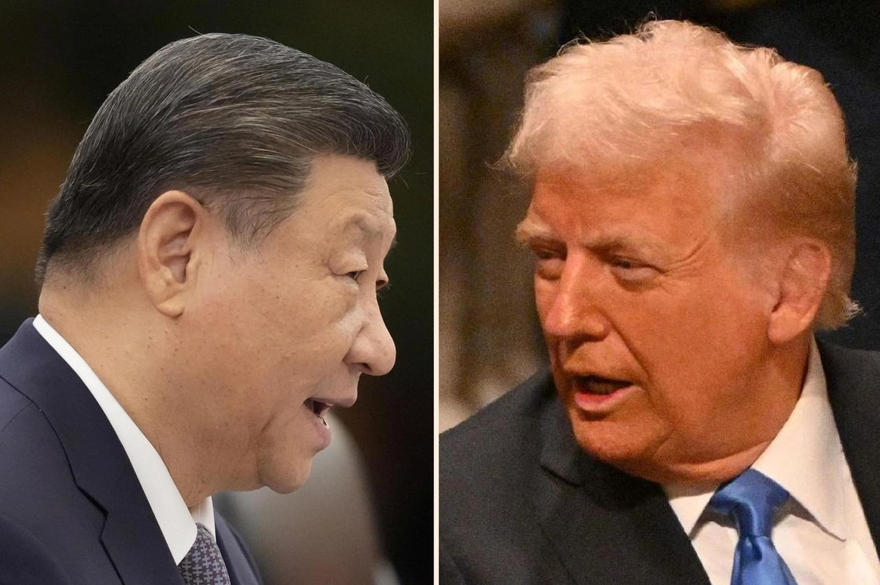 Il presidente cinese Xi Jinping e quello Usa Donald Trump