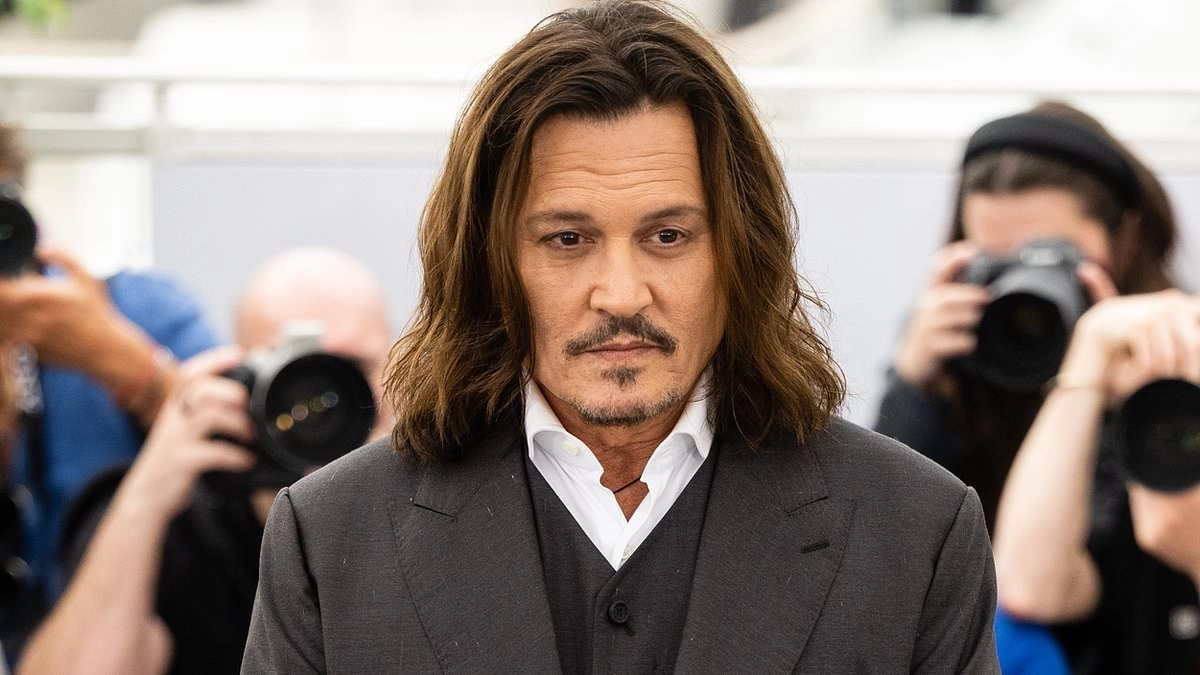 L'attore americano Jonny Depp