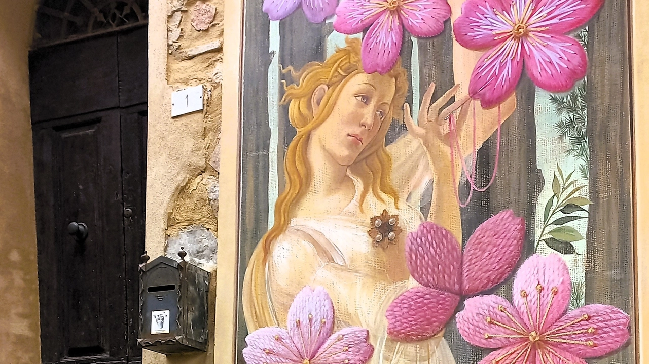 Trompe l'oeil Imago in Villa Daniela Benedini